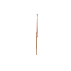 Natural Cane & Teak Wood Headboard with Curved Corners – Contemporary Style, Queen / King