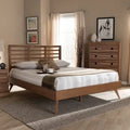 Carson Carrington Hjulsta Mid-century Modern Wood Platform Bed