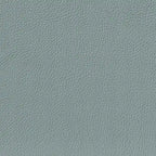 Silver Grey / Vanilla White / Spa Blue Top Grain Leather Accent Chair with Memory Foam – Transitional Style, Seats 1